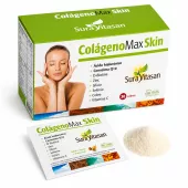 Envase de Colágeno Max Skin colágeno, ácido hialurónico, CoQ10 y nutricosméticos