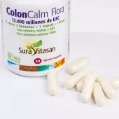 Envase de Colon Calm Flora probióticos y calostro Sura Vitasan