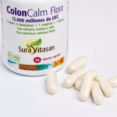 Envase de Colon Calm Flora probióticos y calostro Sura Vitasan