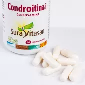 Envase de condroitina y glucosamina apoyo articular Sura Vitasan