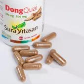 Envase de Dong Quai 500 mg Angelica sinensis Sura Vitasan