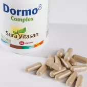 Envase de Dormo8 Complex con plantas, magnesio y melatonina Sura Vitasan