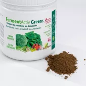 Envase + polvo de FermentActiv Greens Sura Vitasan