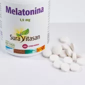 Envase de Melatonina 1,9 mg ayuda a conciliar el sueño Sura Vitasan