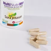 Envase de Multi Nutri Max multivitamínico completo Sura Vitasan