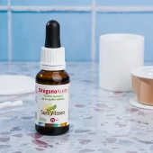 Envase de Aceite de Orégano silvestre 91-95% carvacrol de los aceites volátiles