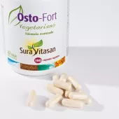 Envase de Osto-Fort Vegetariano fórmula ósea vegetariana Sura Vitasan