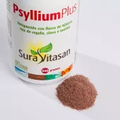 Envase de Psyllium Plus Polvo fibra de Plantago Ovata Sura Vitasan