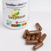 Envase de Semillas de Uva Forte 80 por ciento OPC y arándano rojo Sura Vitasan