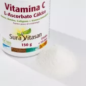 Envase de Vitamina C L-Ascorbato Cálcico 894 mg forma no ácida Sura Vitasan