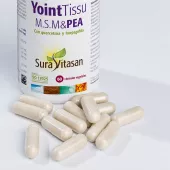 Envase de Yoint Tissu MSM y PEA tejidos y confort articular Sura Vitasan