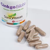 Envase de Ginkgo Biloba extracto estandarizado Sura Vitasan