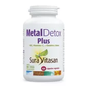 Envase de Metal Detox Plus apoyo detox y antioxidante Sura Vitasan