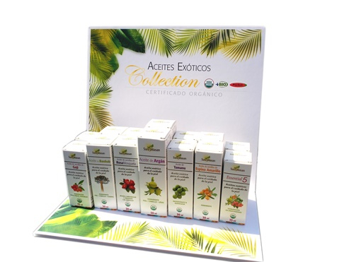 Expositor aceites