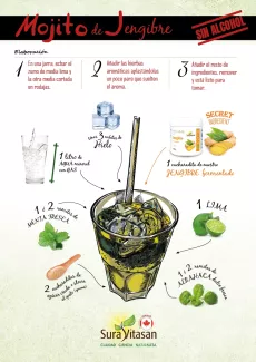 Mojito de Jengibre
