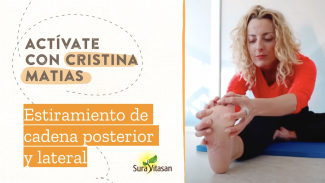 Estiramiento cadena posterior y lateral