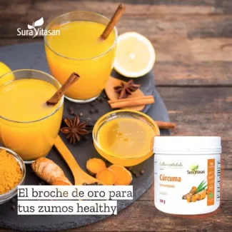 Zumos y batidos con Cúrcuma